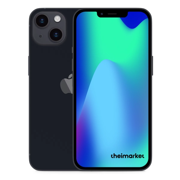 iphone 14 midnight back and front side